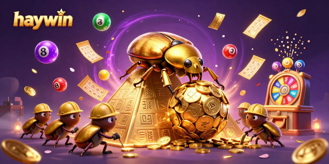 Experience exciting gameplay with haywin in a vibrant 3D casino scene bursting with action and golden rewards.
